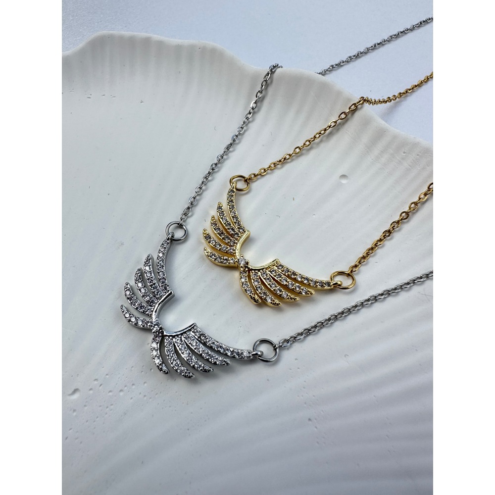 Angel Steel Necklace 