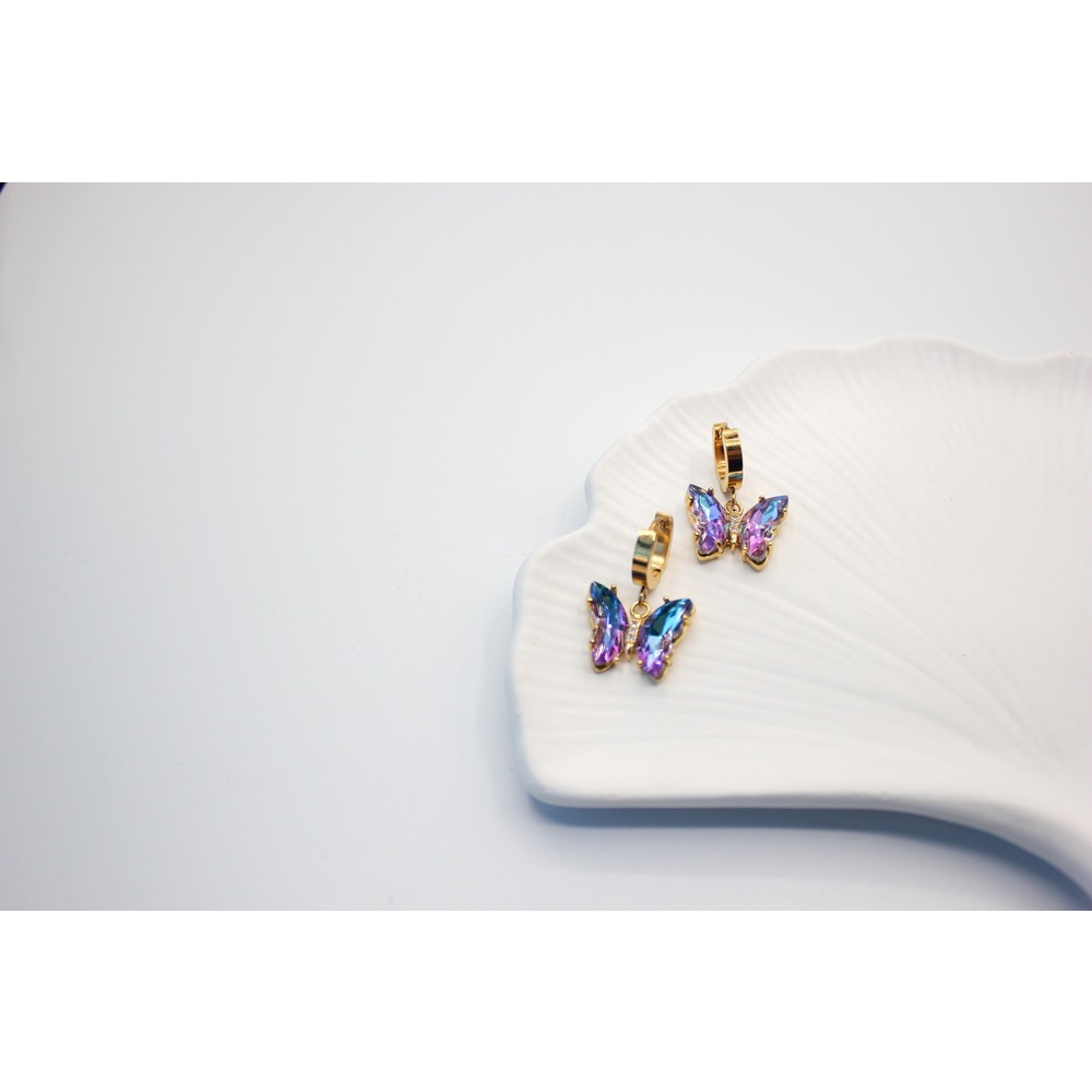 Butterfly Steel Earring