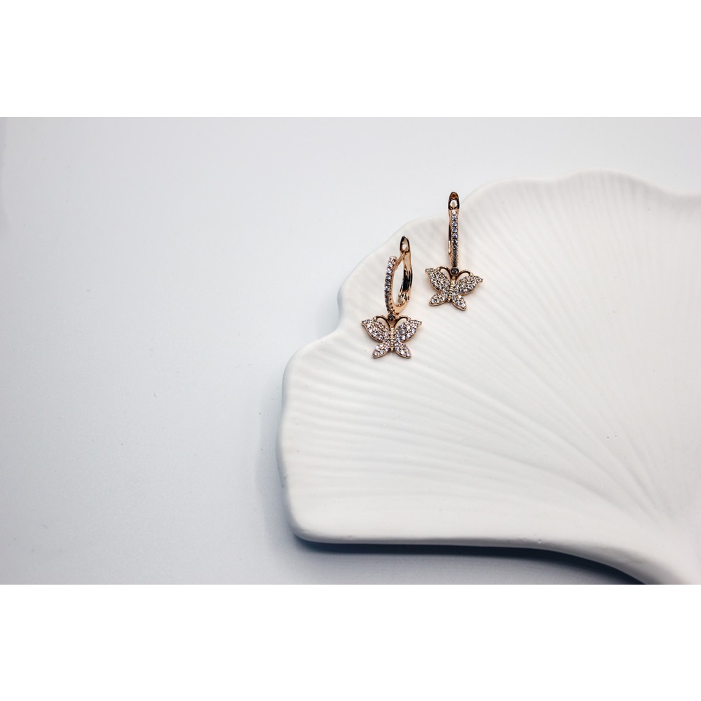 Butterfly Steel Earring