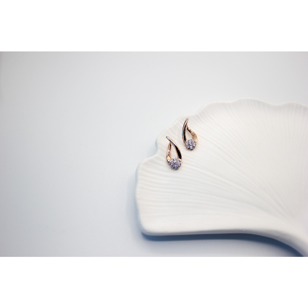Flowers Steel Earring