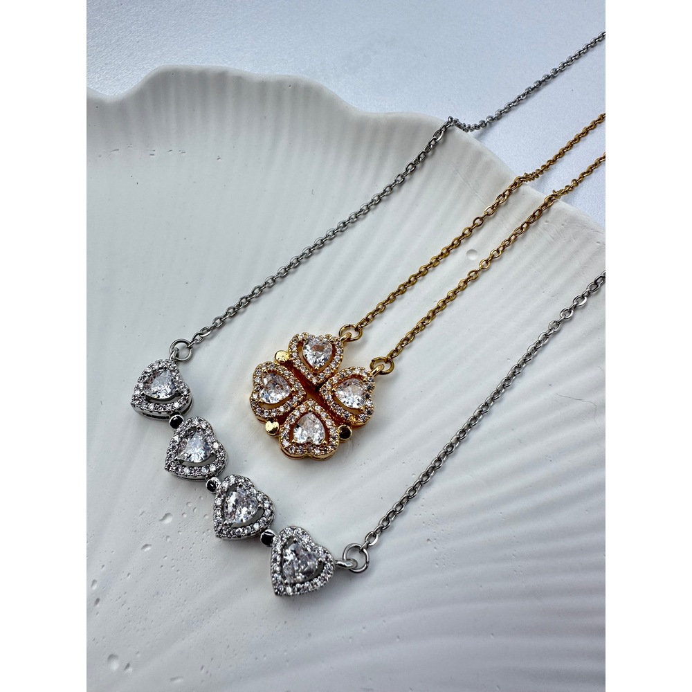 Heart Steel Necklace 
