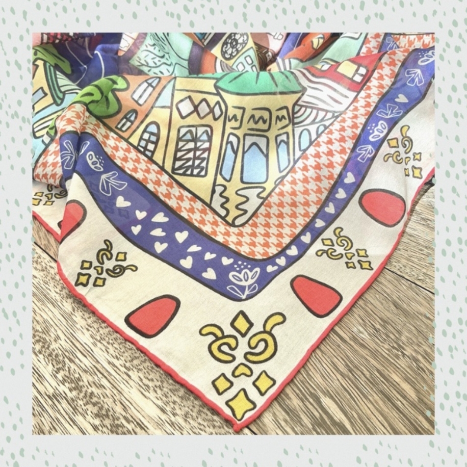 Füreya Fular 90×90 cm