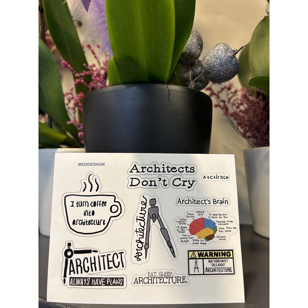 Architecture Sticker Seti | MED DESIGN