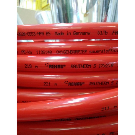 REHAU Rautherm S 16x2.0 mm Yerden Isıtma Borusu 500 m Kangal