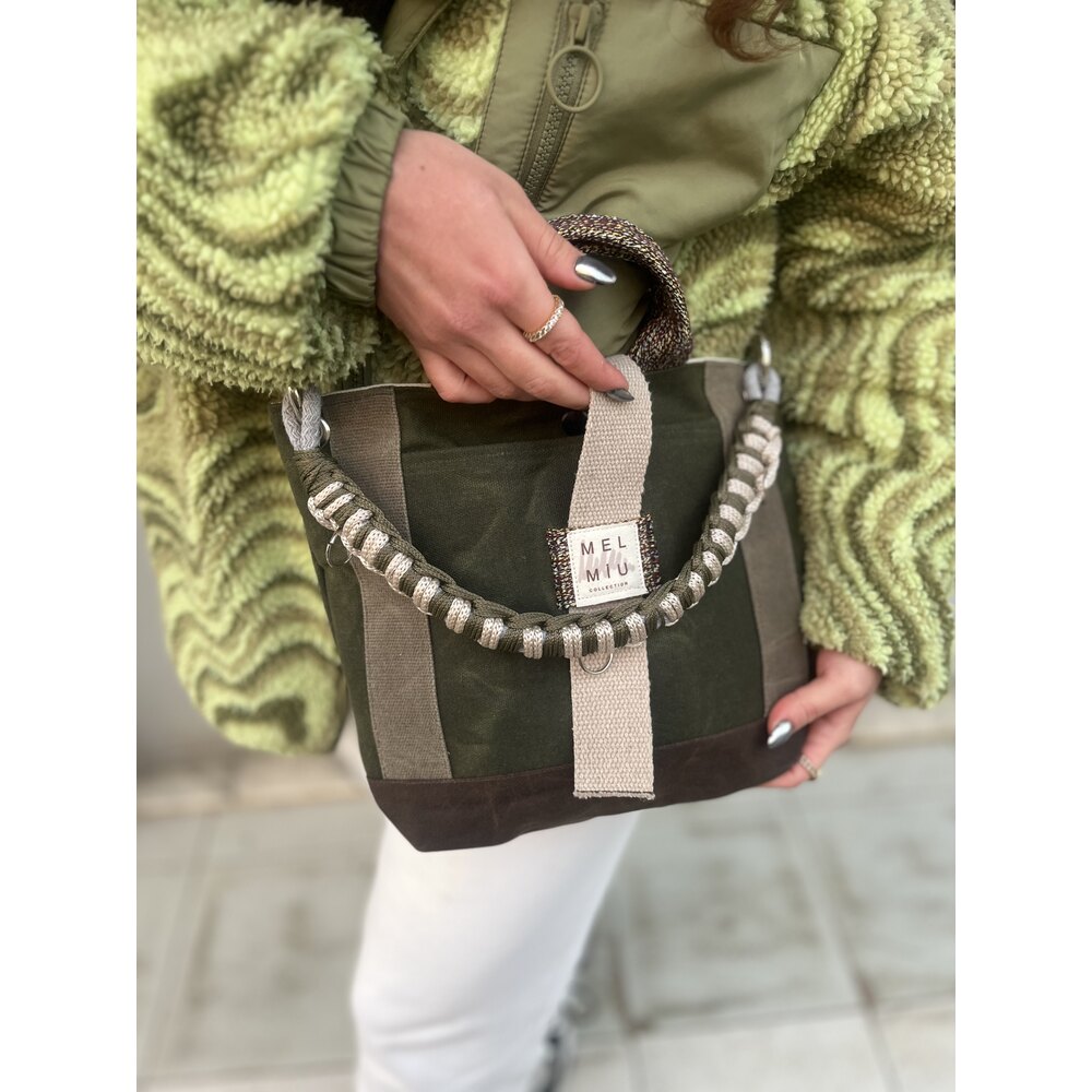 SANDY GREEN BAG 