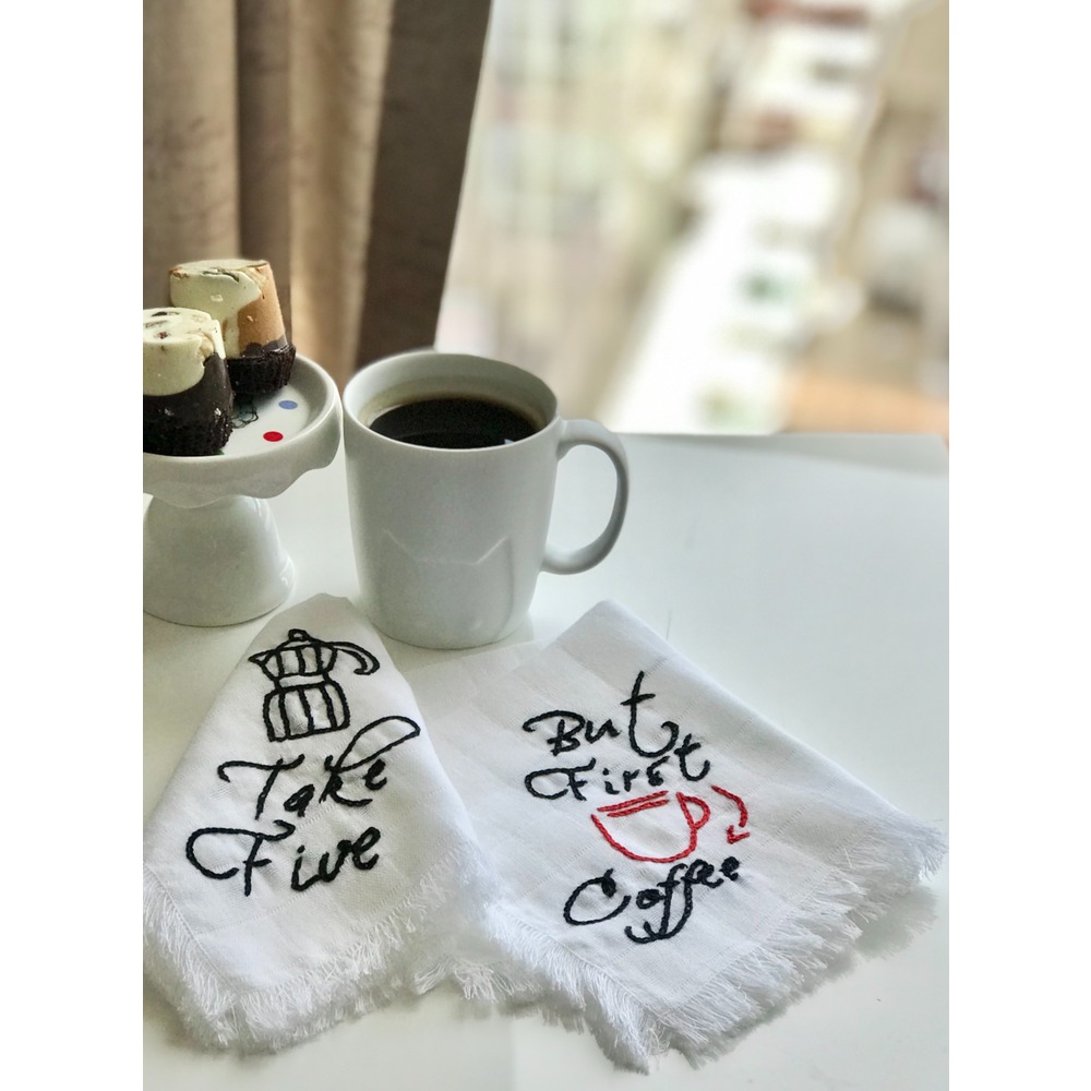 KAHVE PEÇETE 2'Lİ TAKIM