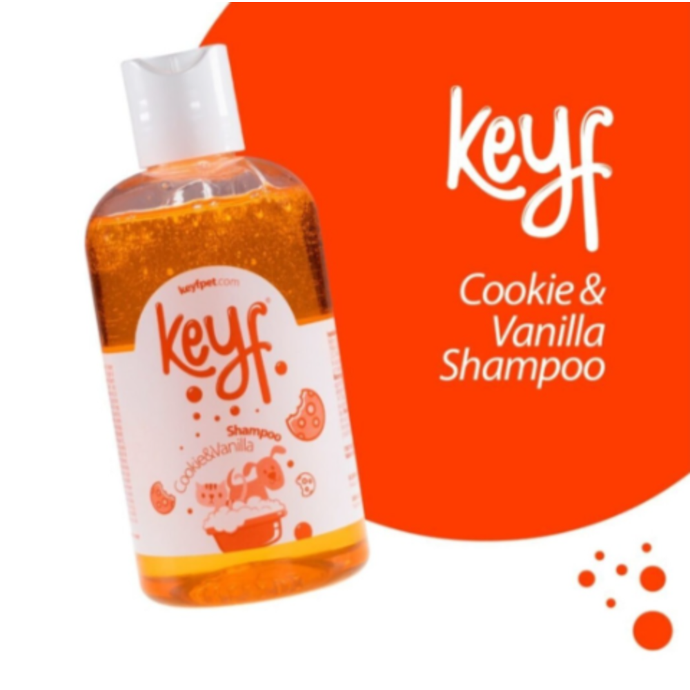KEYF KEDİ KÖPEK ŞAMPUANI COOKİE&VANİLLA | Evcil Hayvan Malzemeleri