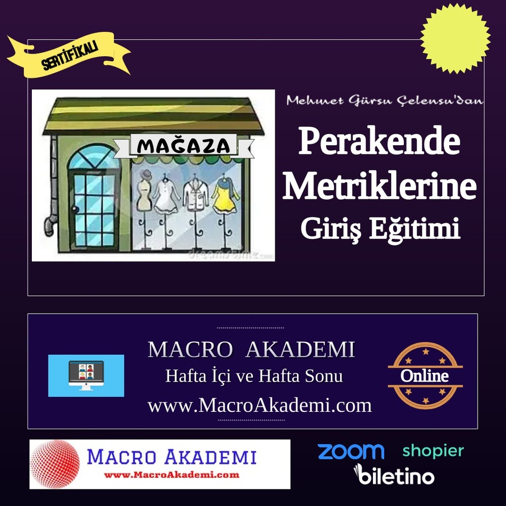 Perakende Metriklerine Giriş Online Eğitimi