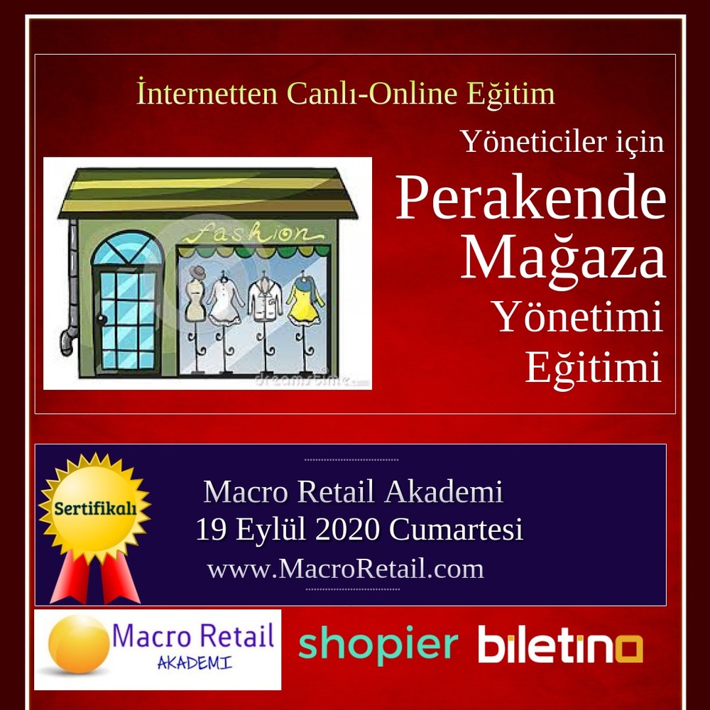 Perakende Mağaza Yönetimi Eğitimi (Kurumsal Katılımcı)