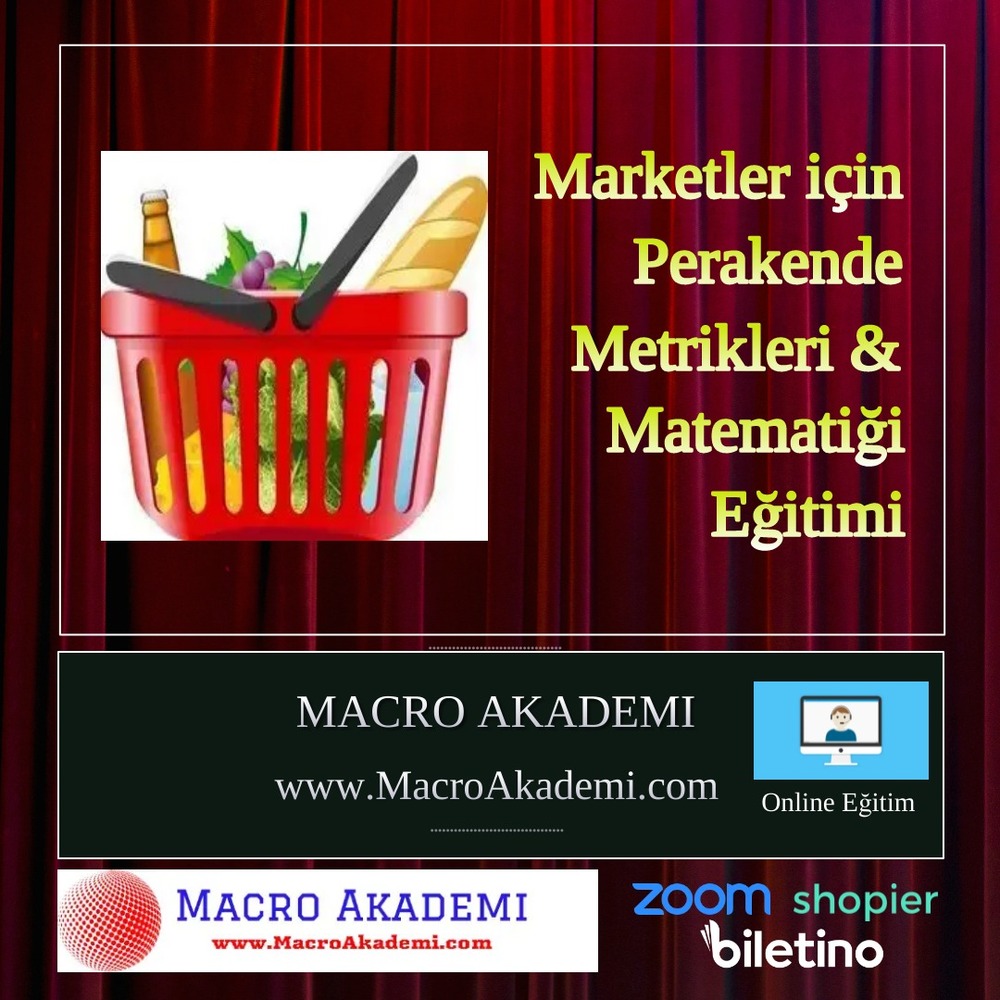 Marketlerler için Perakende Metrikleri ve Matematiği Eğitimi