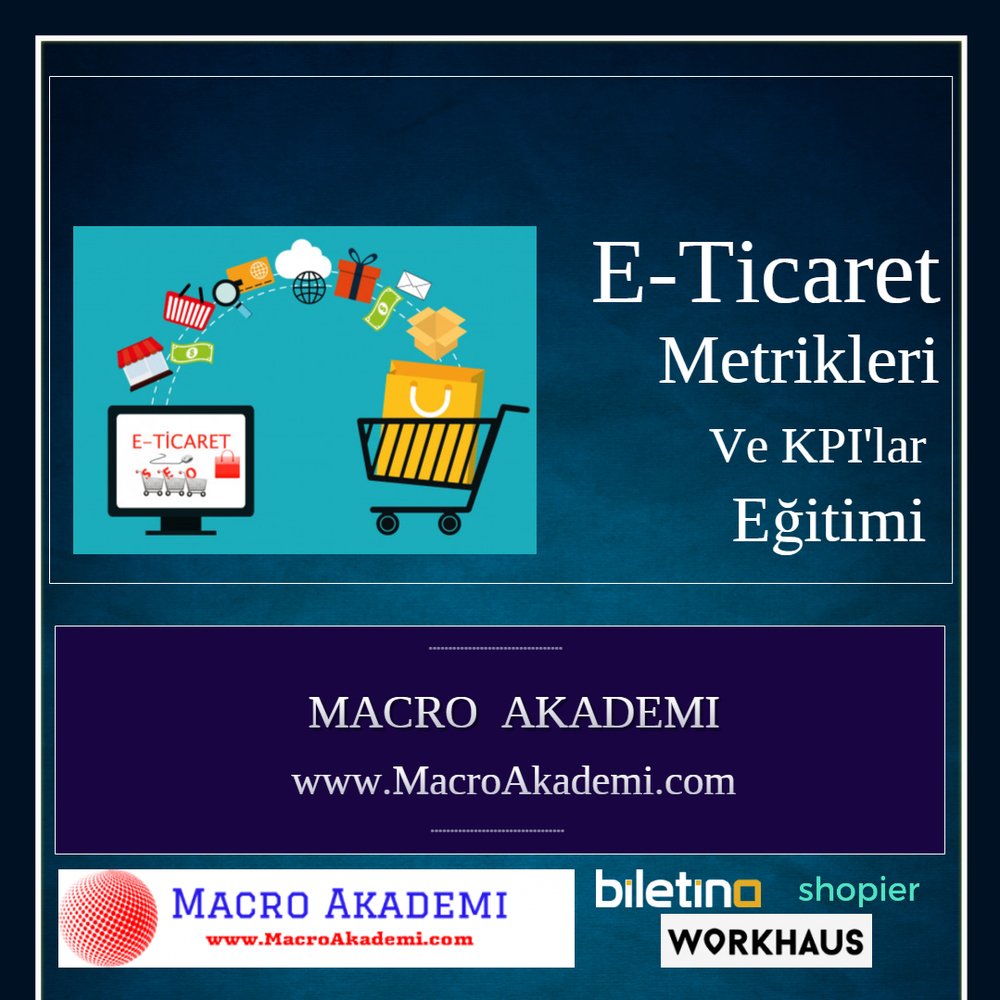 E-Ticaret Metrikleri ve KPI'lar Eğitimi (Kurumsal Katılımcı)