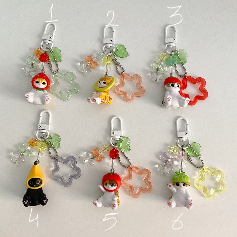 Mofusand fruit keychans | Magical Studio