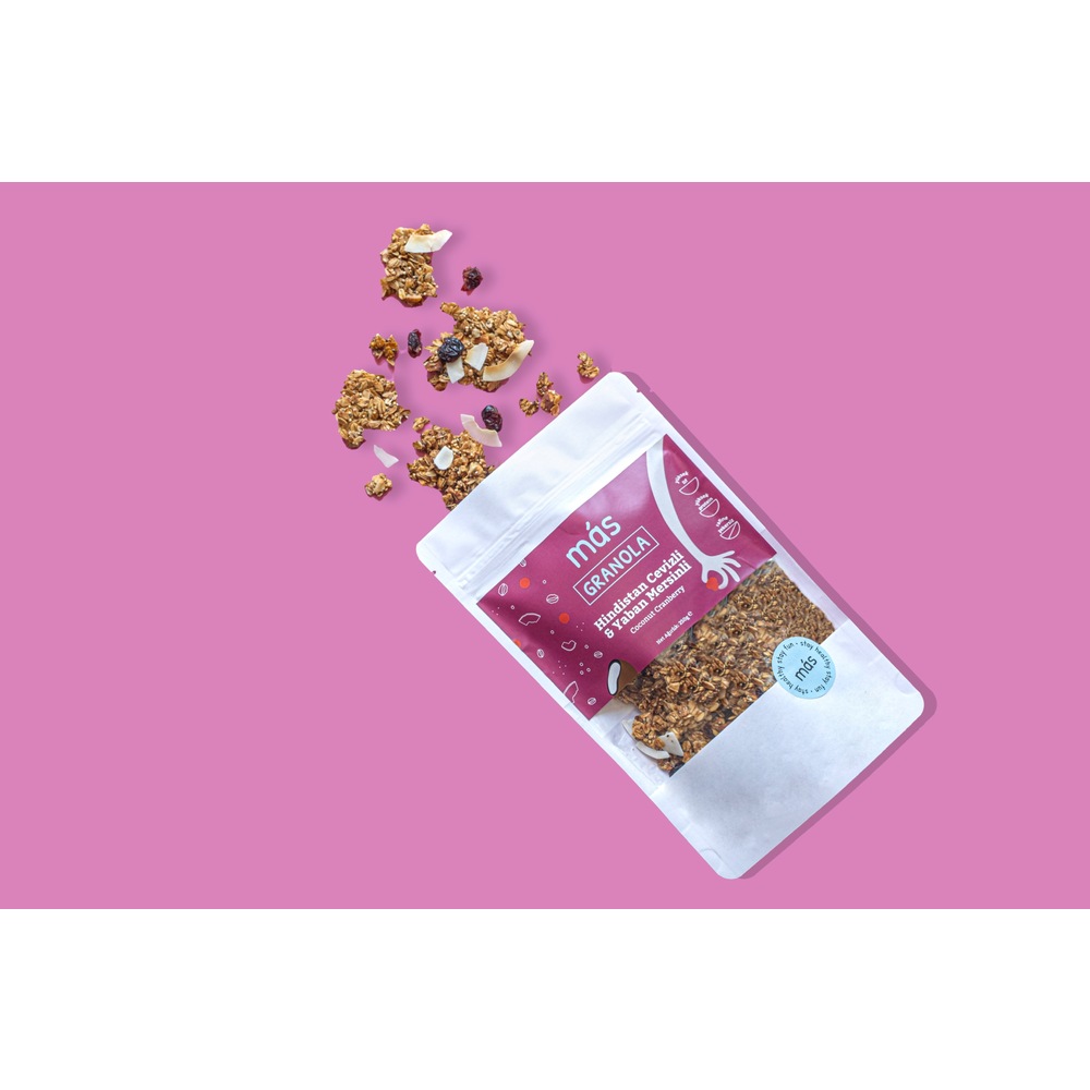 Coconut cranberry granola