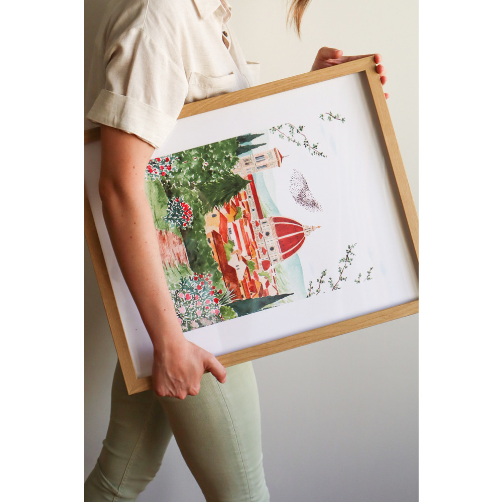 FLORENCE Art Print - Large
