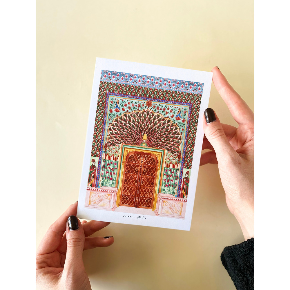 LOTUS GATE Art Print - Small