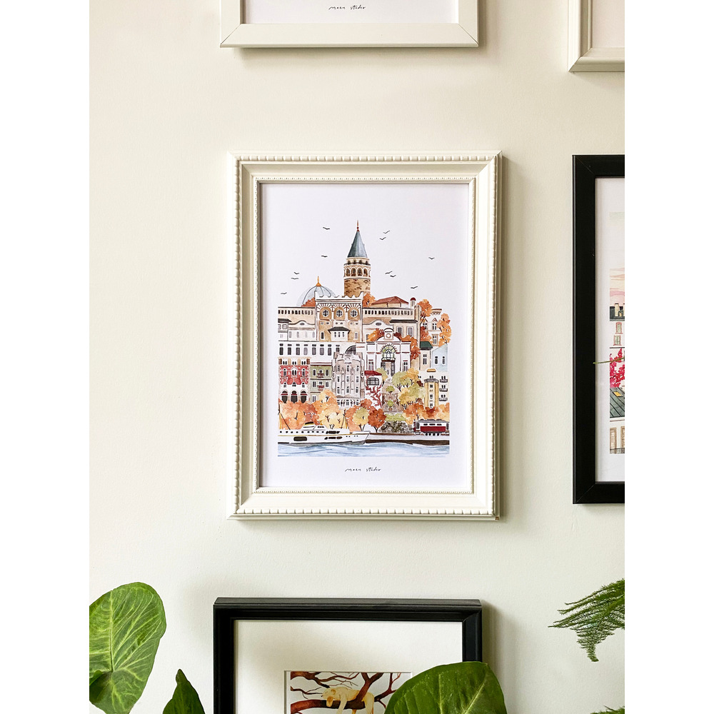 İSTANBUL Art Print - Medium