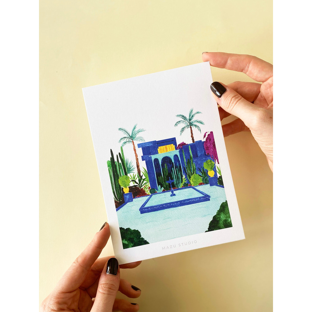 MAJORELLE Art Print - Small
