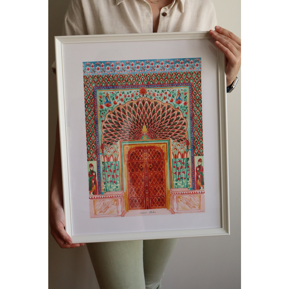 LOTUS GATE Art Print - Large
