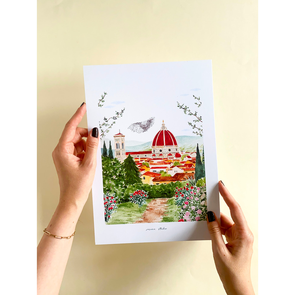 FLORENCE Art Print - Medium