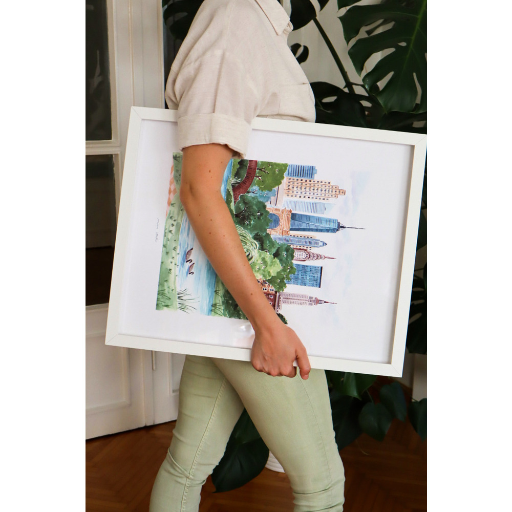 NEW YORK Art Print - Large