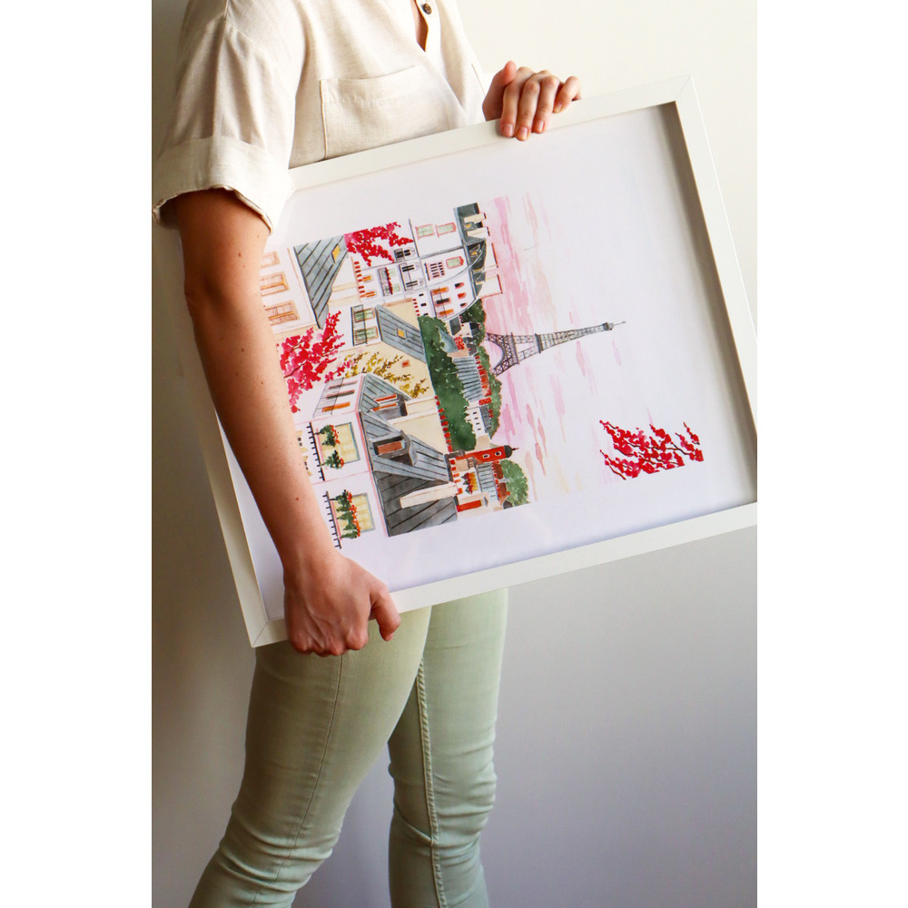 PARIS Art Print - Large