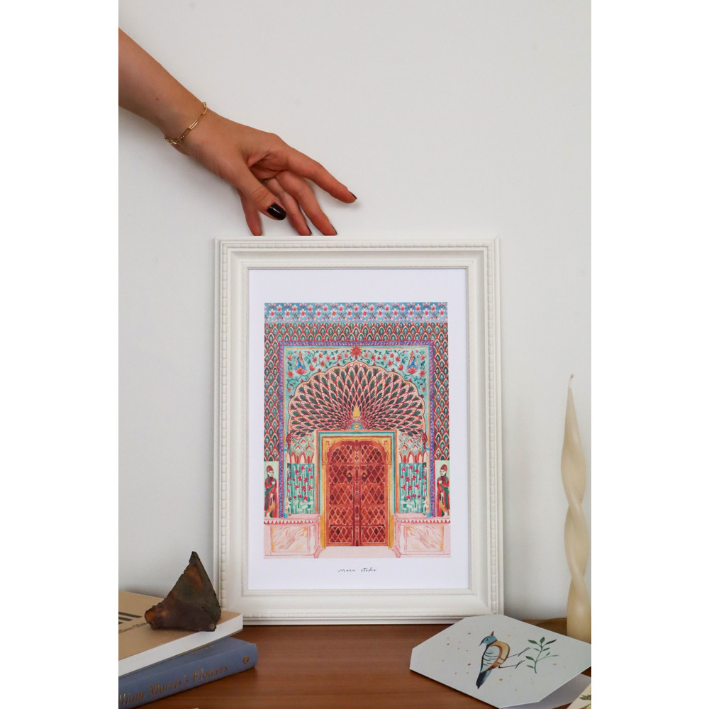 LOTUS GATE Art Print - Medium
