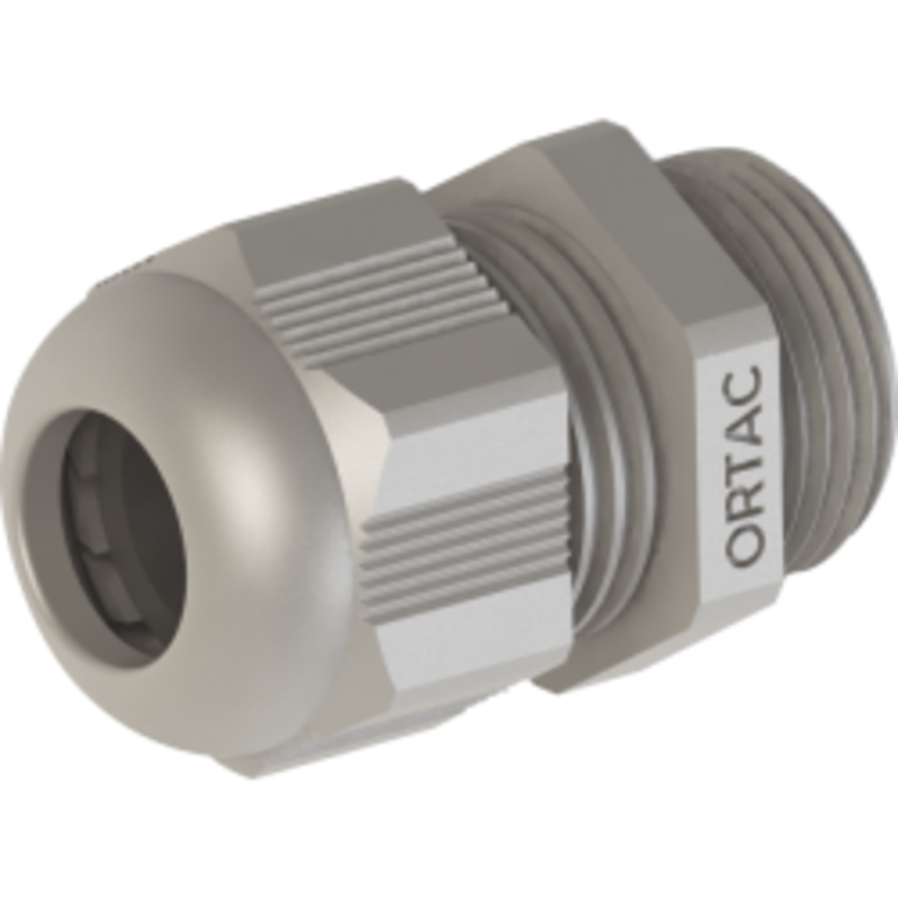 ORTAÇ PG 11 Plastik Rakor - ORG 03 RAL 7001 GRİ - 1 ADET