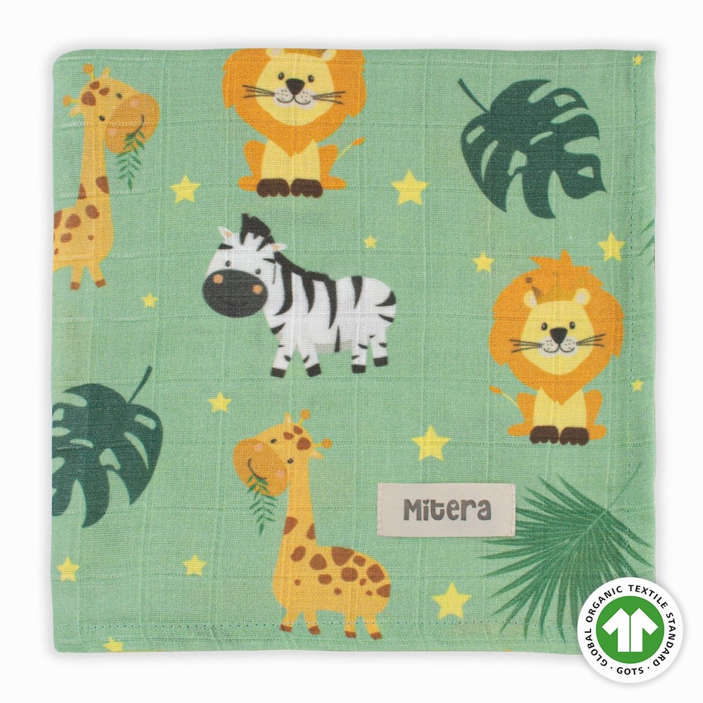 Organik Müslin Örtü - LITTLE SAFARI