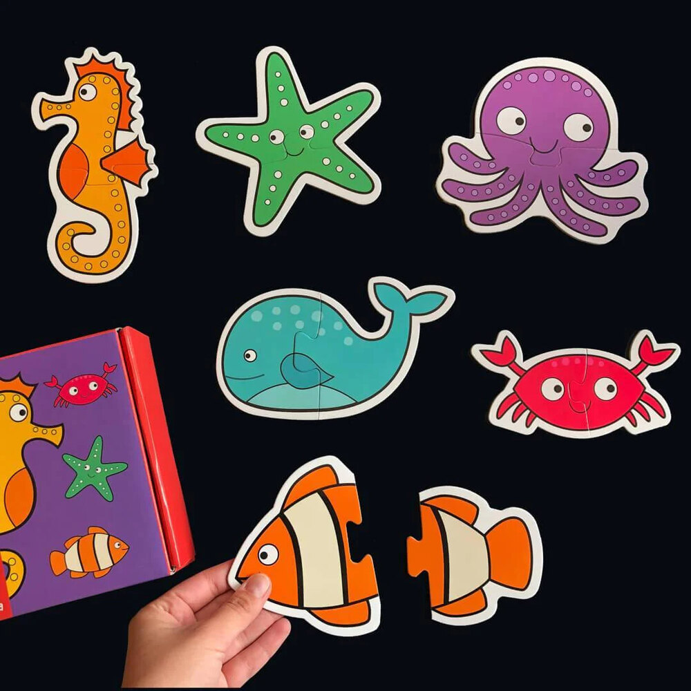 Baby Puzzle - Deniz Canlıları