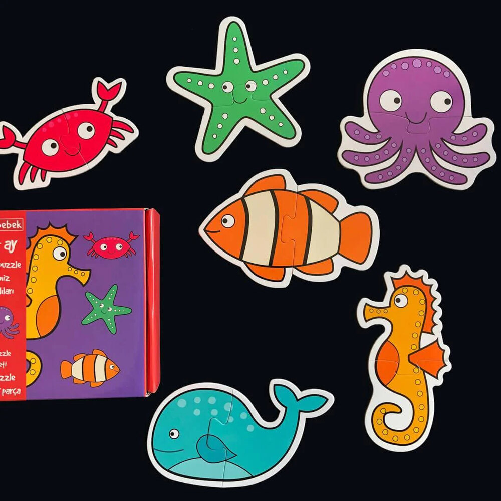 Baby Puzzle - Deniz Canlıları