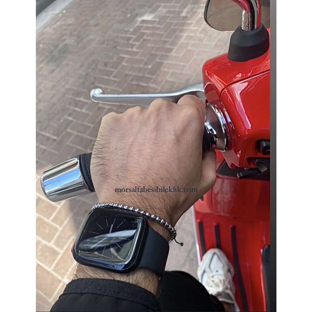 Hematit silver doğal taş bileklik 