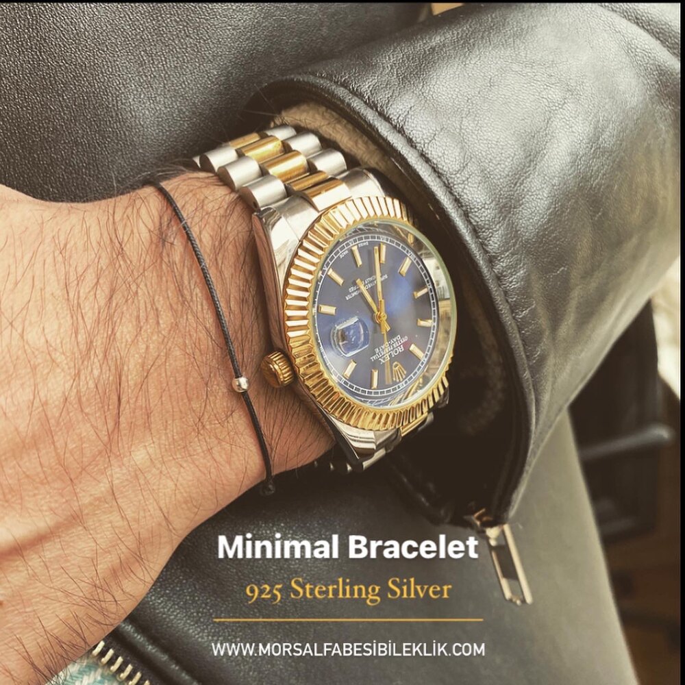 Gümüş Minimal Bracelet - 1 adet