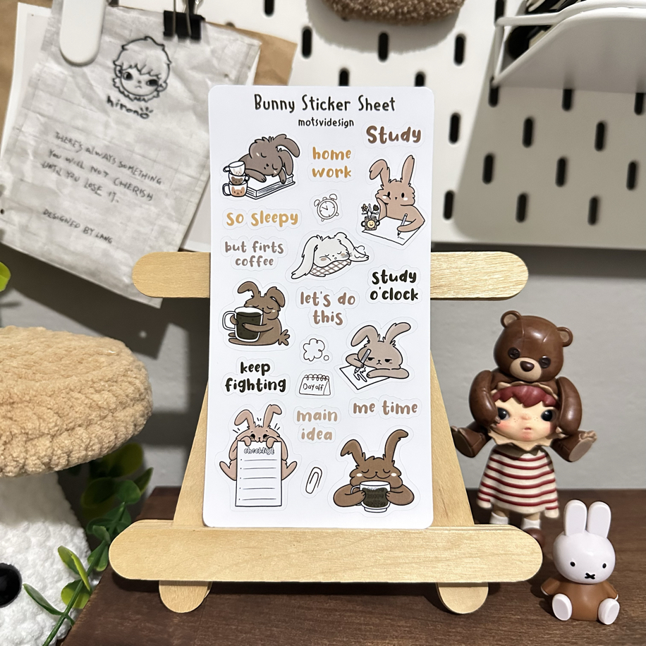 Study Stickers Set | Motsvi