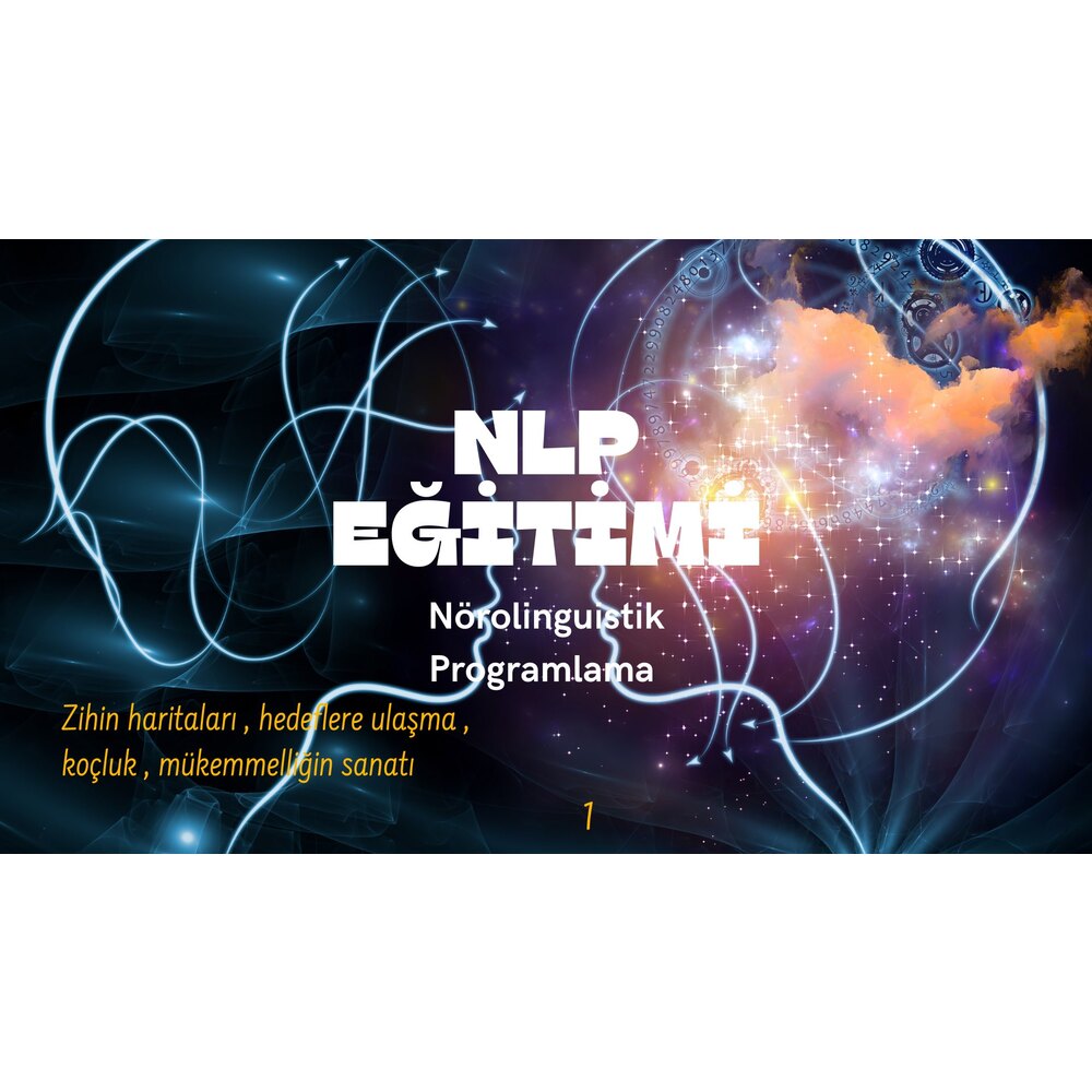 NlP eğitimi  9 Ocak 12 ocak
