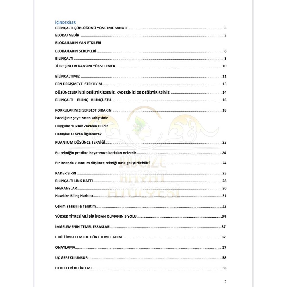 Eğitim ders notları kitabı 260 sayfa 