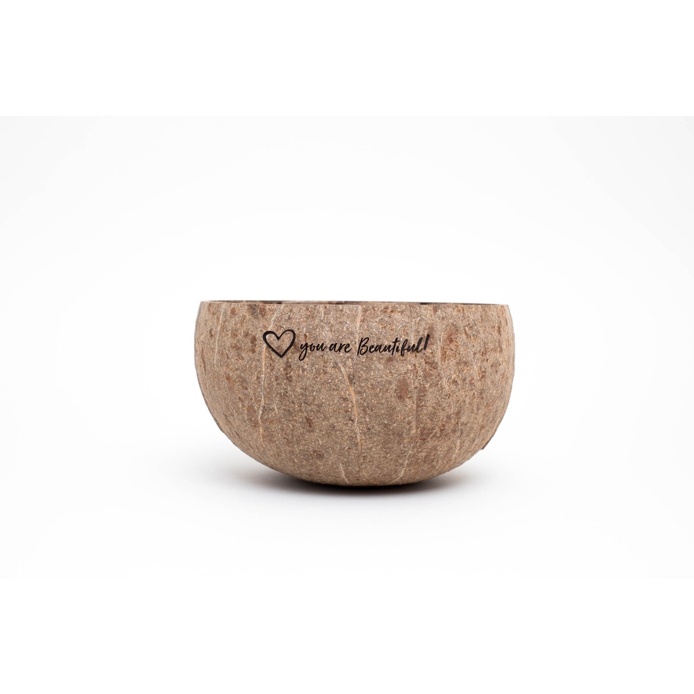 Coco jumbo natural ('you are beautiful' mottolu)