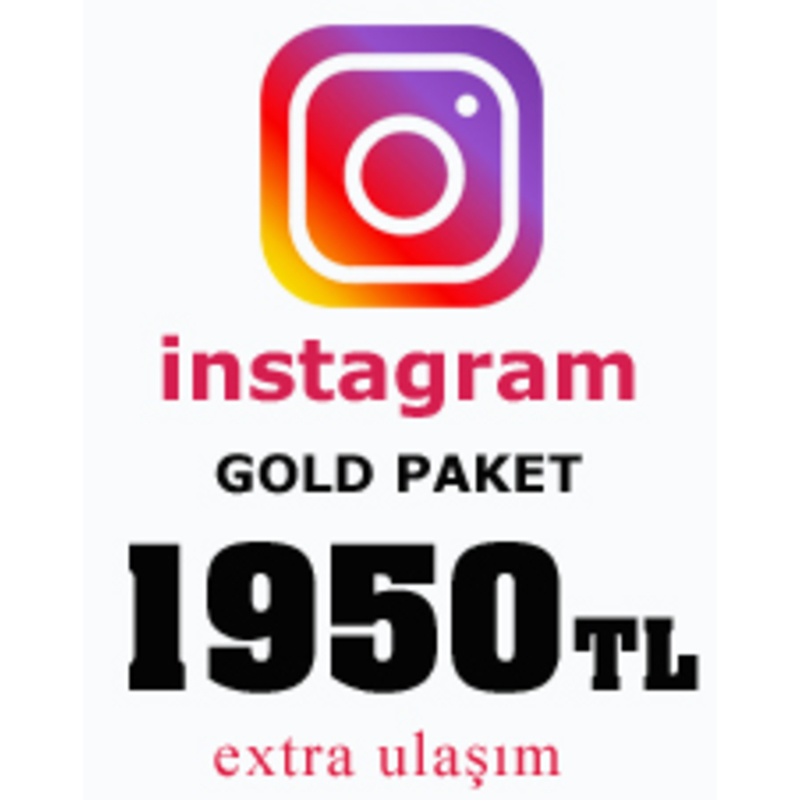 instagram GOLD PAKET