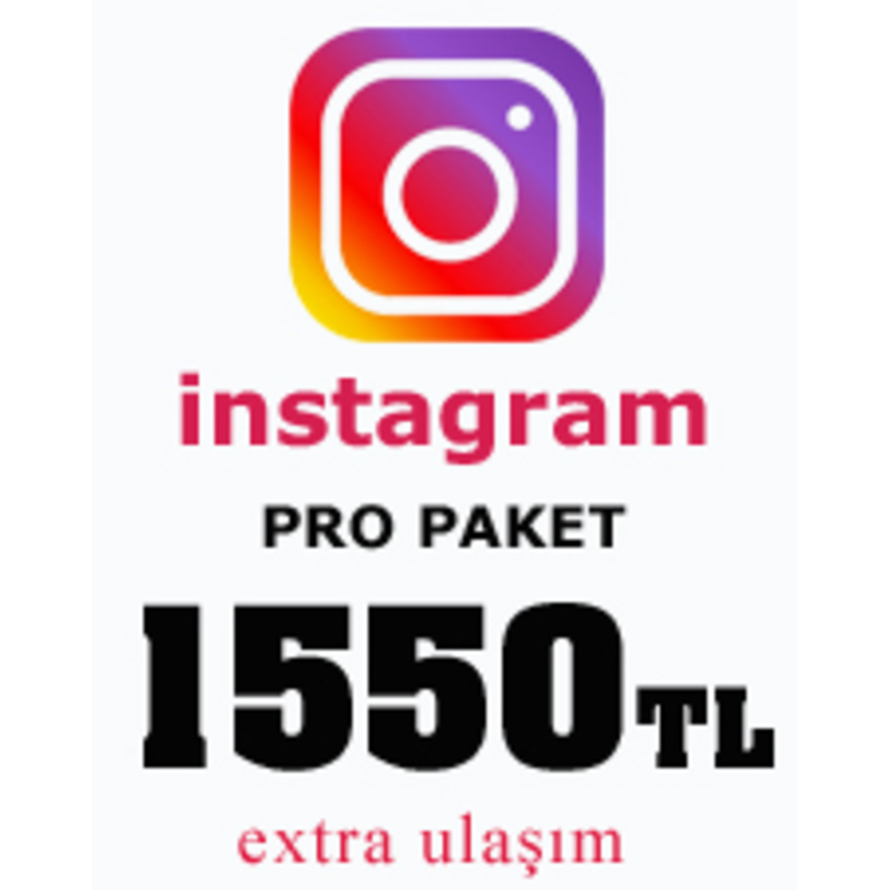 instagram PRO PAKET