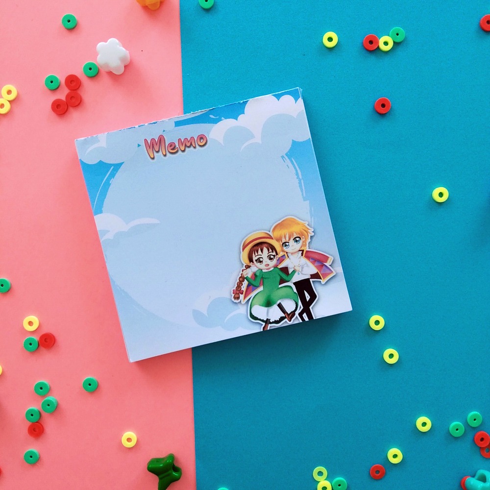 Howl ve sofia Temalı Memopad 2