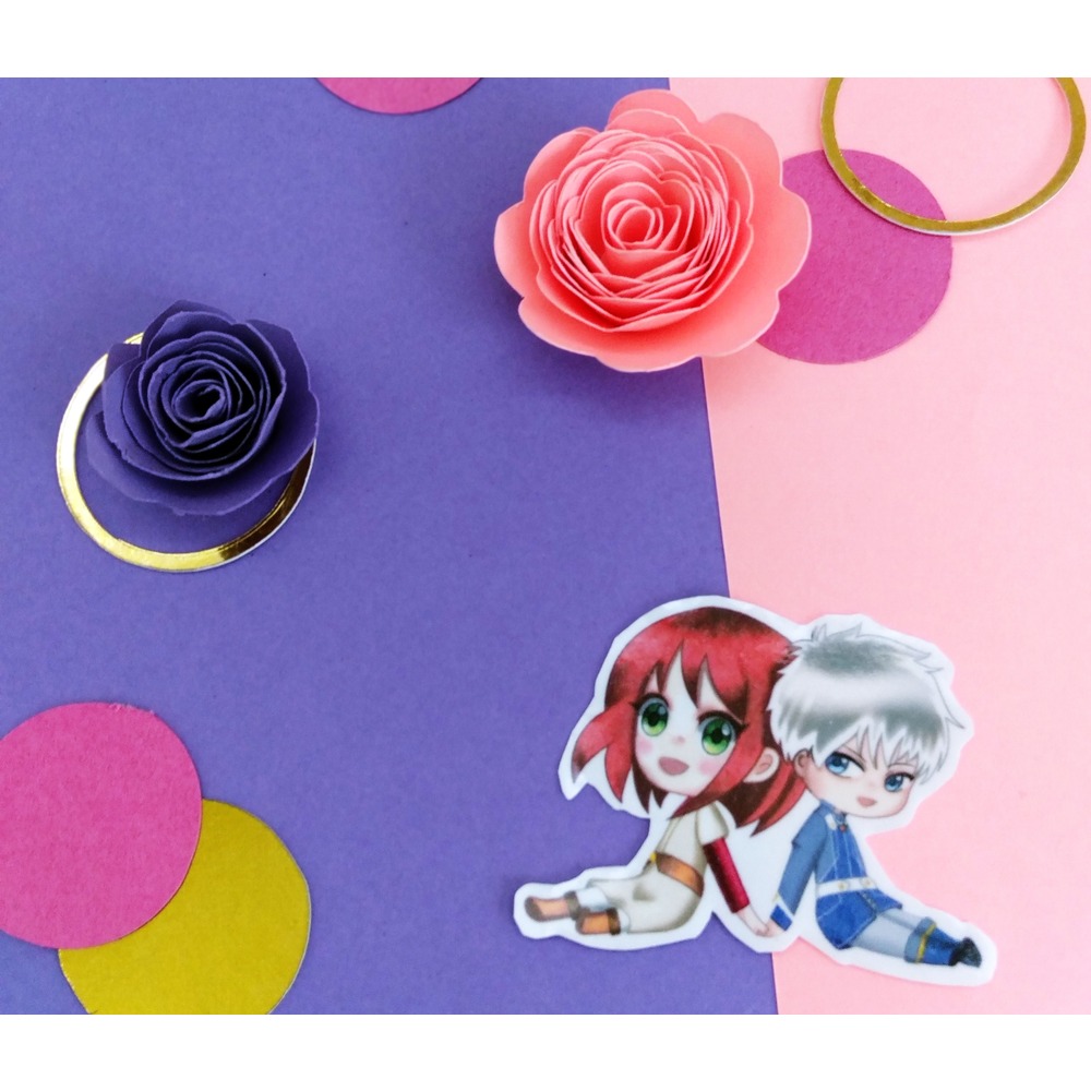 shirayuki ve zen  Sticker