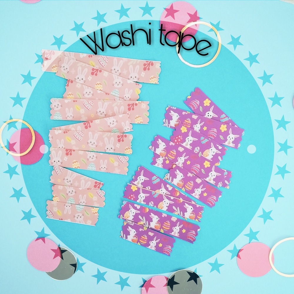 Paskalya washi tape 