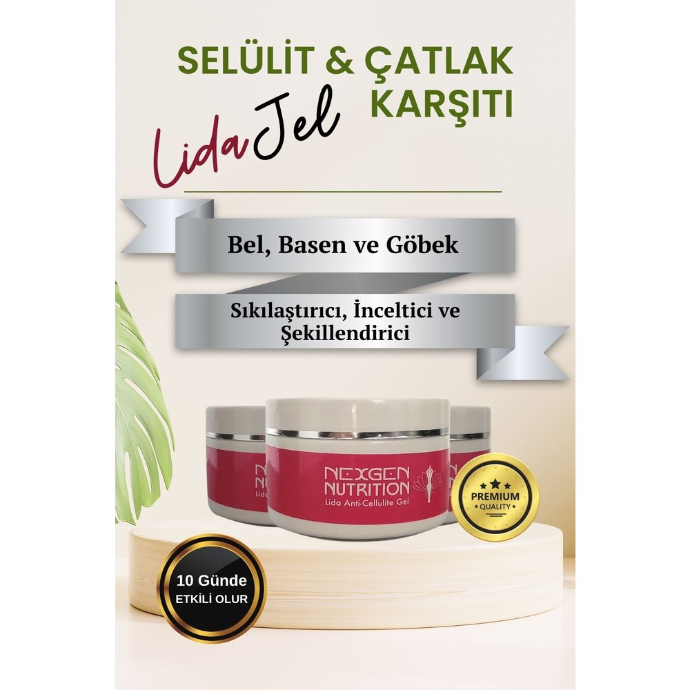 Lida Anti-Cellulite Gel 250 Ml