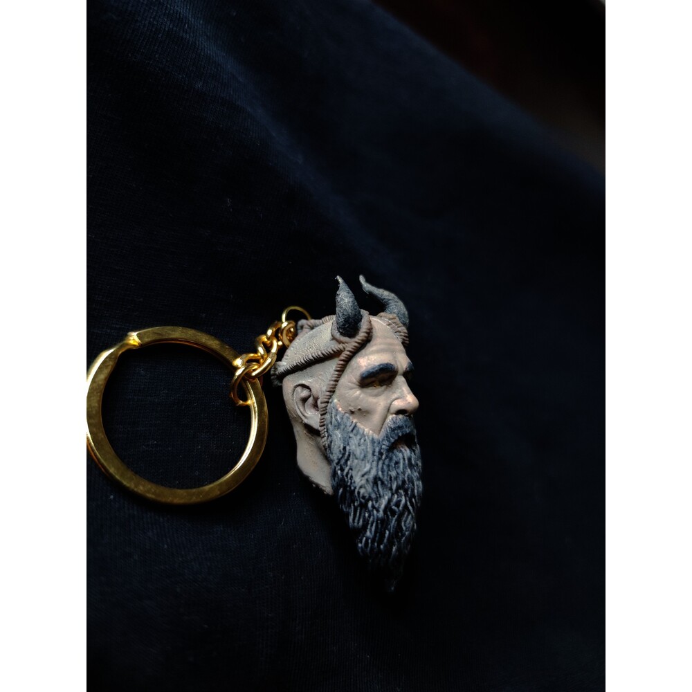 God Of War Mimir Keychain