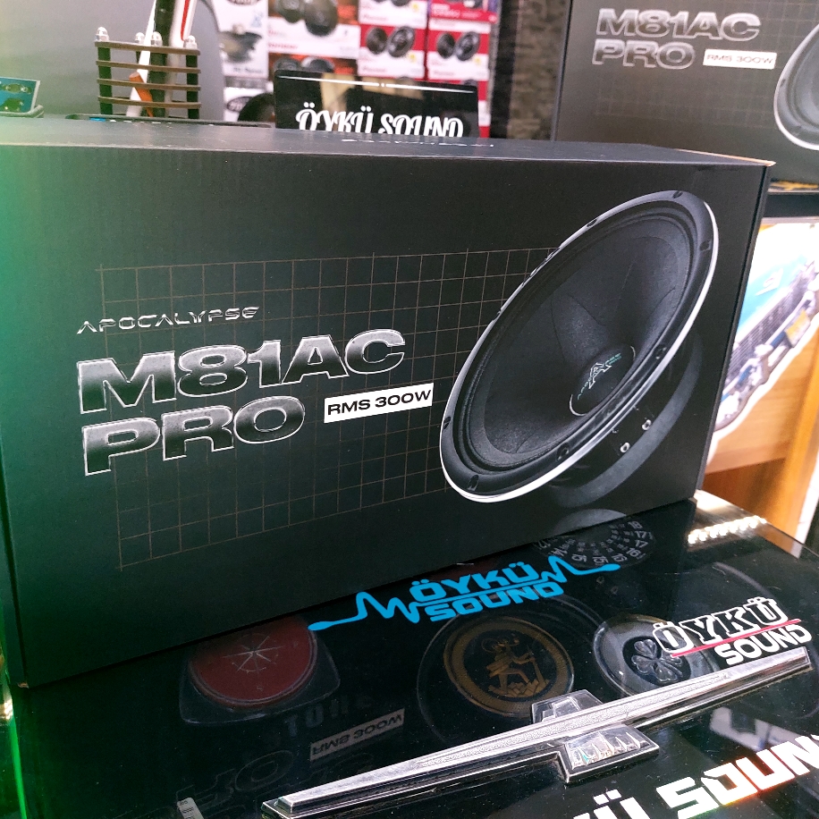 APOCALYPSE 81AC PRO SERİSİ 20CM MİDRANGE 300RMS | ÖYKÜ SOUND OTO