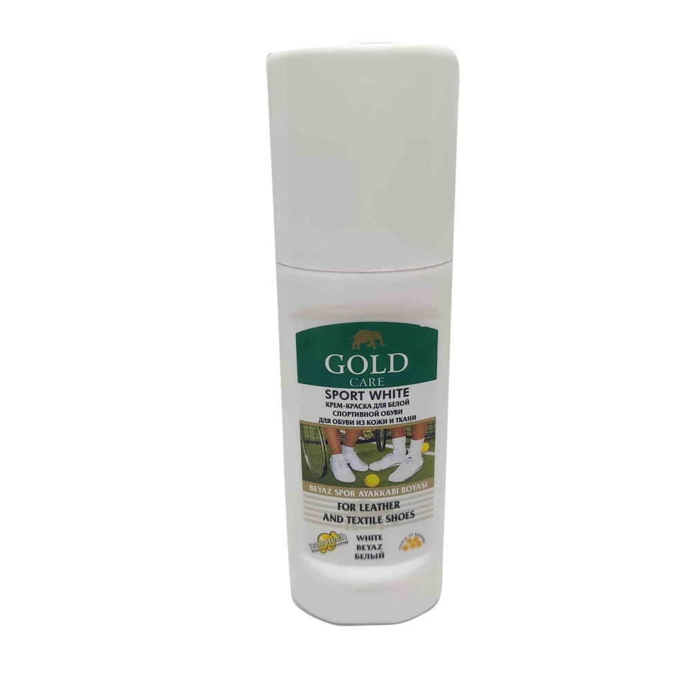 GOLD CARE LİKİT AYAKKABI BOYASI 75 ML BEYAZ