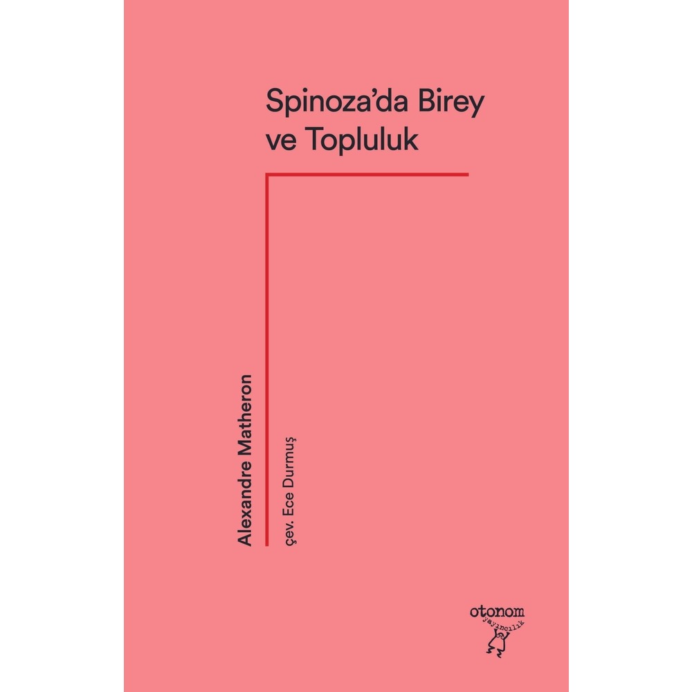 Spinoza'da Birey ve Topluluk