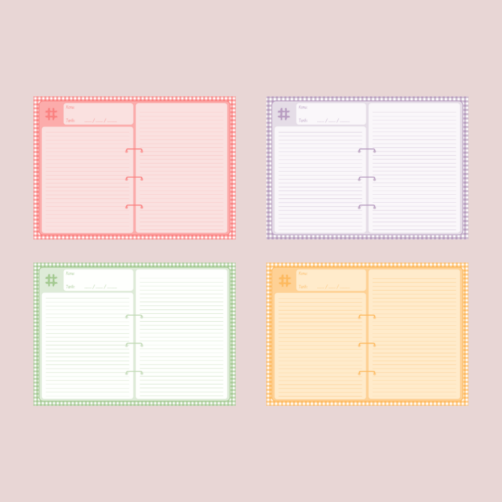 DUAL Notepad | PEARLYPAPER