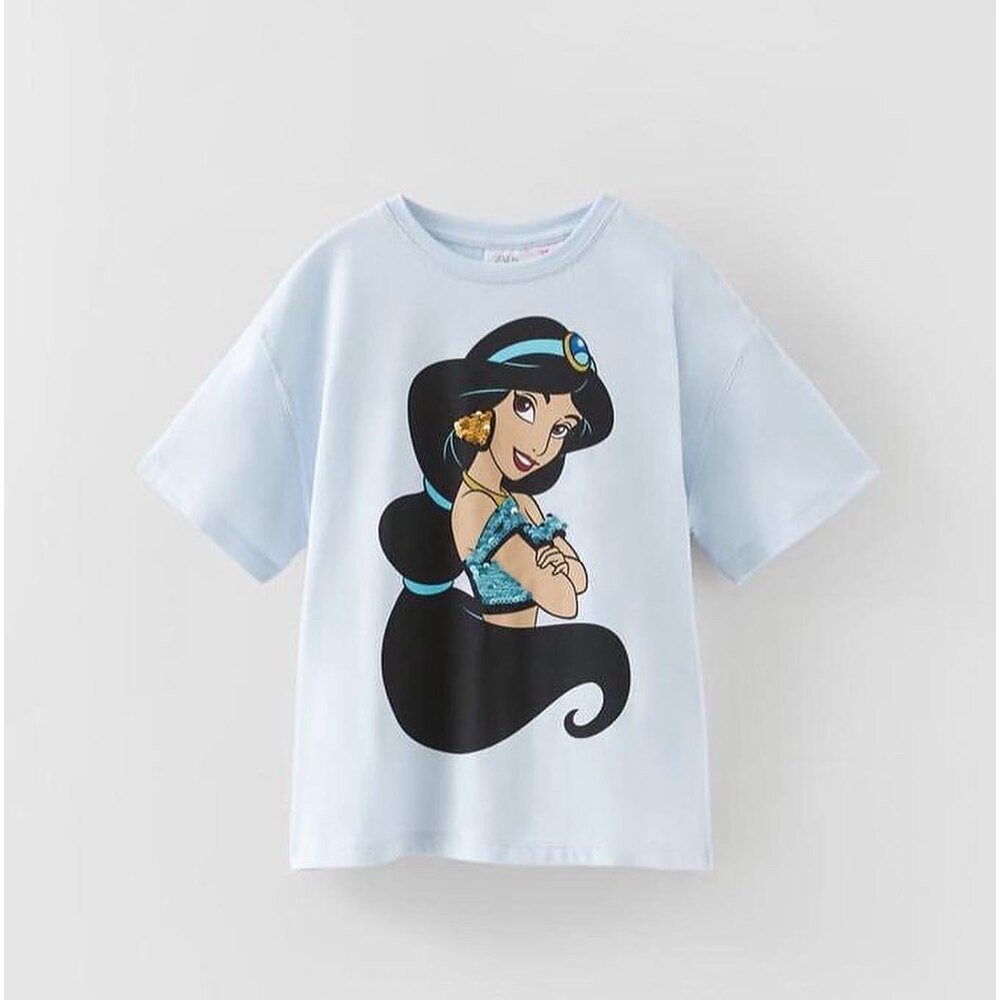 Zara Jasmıne Aladdın Tshirt | PELINOZDEMIRKIDS