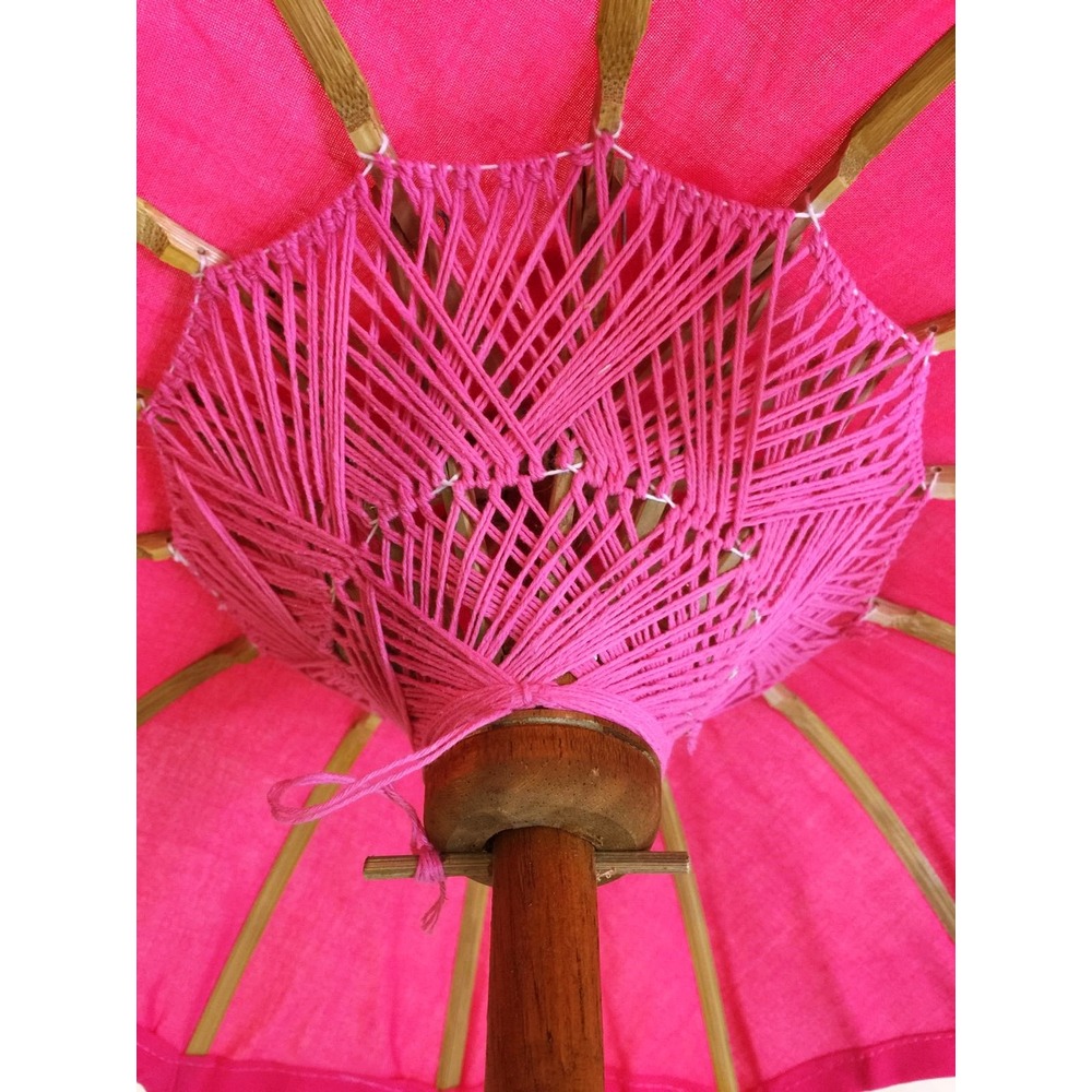 PRODİVA DEKORATİF BALİ ŞEMSİYESİ 90 CM PEMBE
