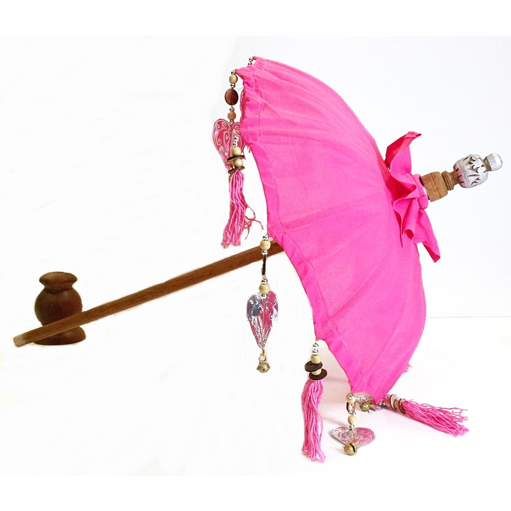 PRODİVA DEKORATİF BALİ ŞEMSİYESİ 90 CM PEMBE